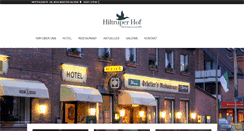 Desktop Screenshot of hiltruper-hof.de